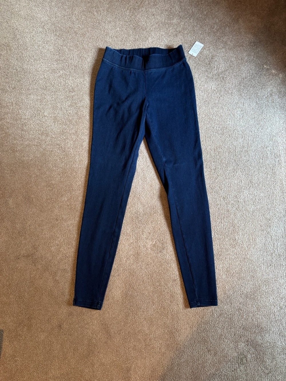 Lands' End Dark Navy Ponte Leggings